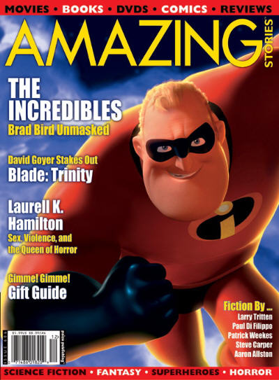Amazing Stories December 2004 magazine back issue Amazing Stories magizine back copy 