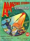Amazing Stories Summer 1930 magazine back issue cover image