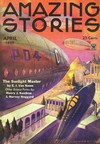 Amazing Stories April 1935 magazine back issue cover image