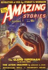 Amazing Stories October 1938 magazine back issue