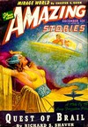Amazing Stories December 1945 magazine back issue cover image