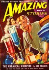 Amazing Stories March 1949 magazine back issue cover image
