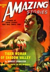 Amazing Stories October 1949 magazine back issue cover image