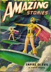 Amazing Stories January 1951 magazine back issue cover image