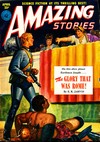 Amazing Stories April 1951 magazine back issue cover image