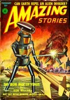 Amazing Stories February 1952 magazine back issue cover image