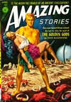 Amazing Stories April 1952 magazine back issue cover image