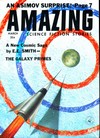 Amazing Stories March 1959 magazine back issue cover image