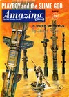 Amazing Stories March 1961 magazine back issue cover image