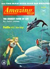 Amazing Stories August 1961 magazine back issue cover image