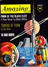 Amazing Stories January 1962 magazine back issue cover image
