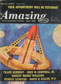 Amazing Stories August 1966 Magazine Back Copies Magizines Mags