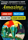 Amazing Stories April 1967 magazine back issue cover image
