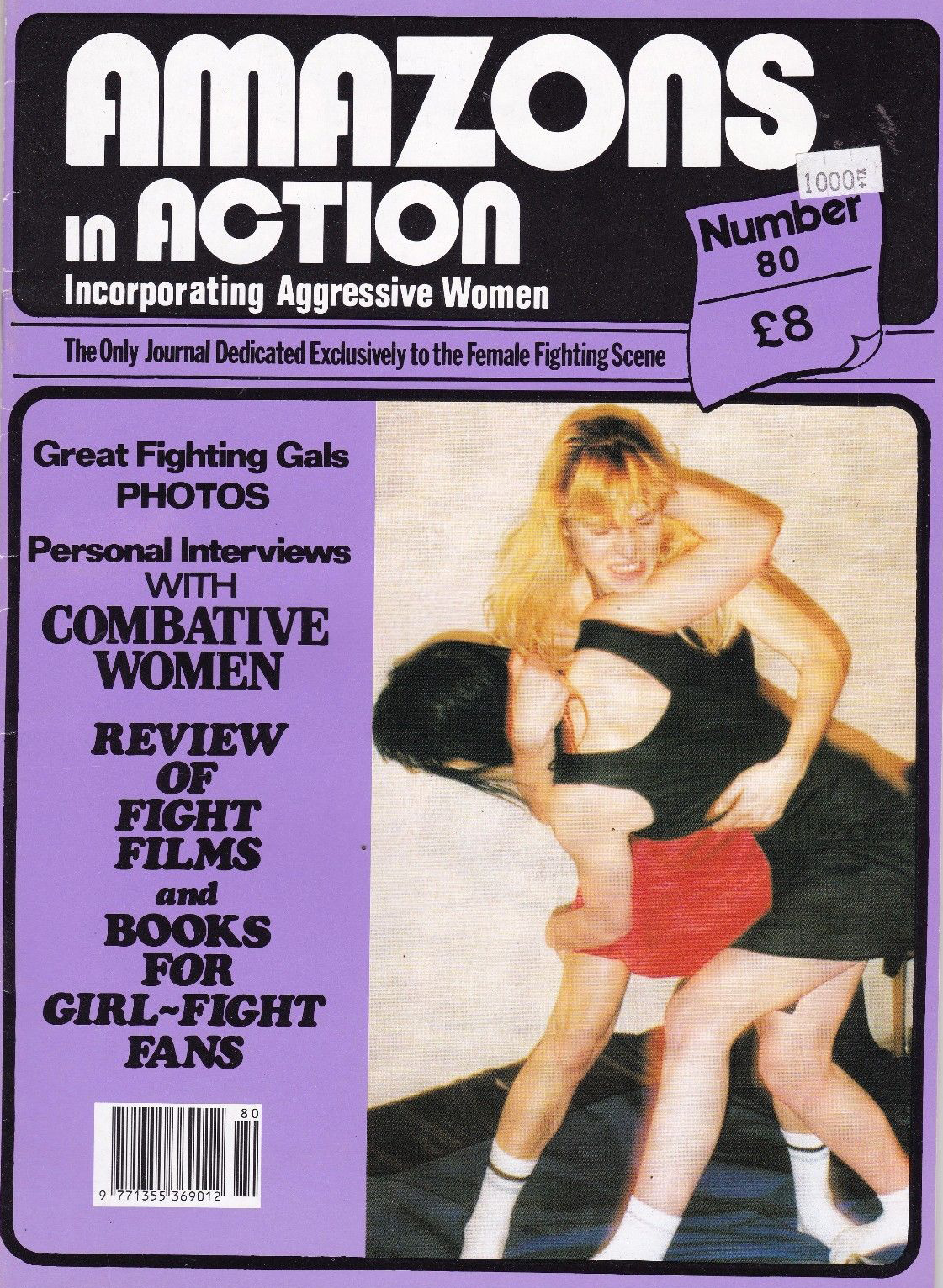 Amazons in Action # 80 magazine back issue Amazons in Action magizine back copy 