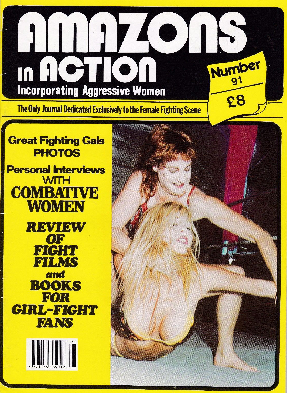 Amazons in Action # 91 magazine back issue Amazons in Action magizine back copy 