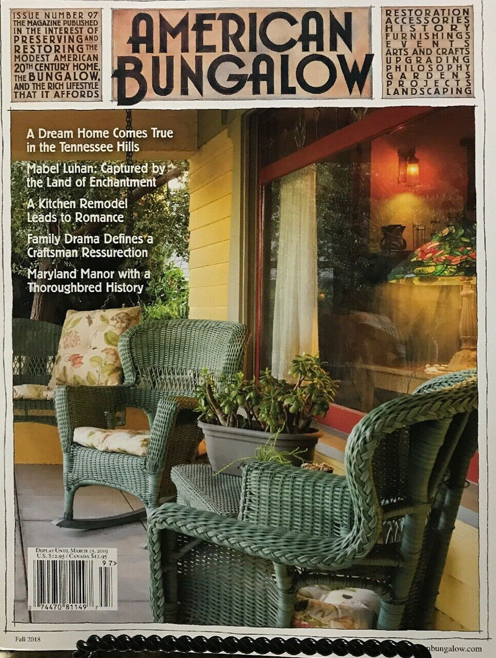 American Bungalow Fall 2018 magazine back issue American Bungalow magizine back copy 