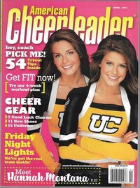 American Cheerleader April 2007 Magazine Back Copies Magizines Mags