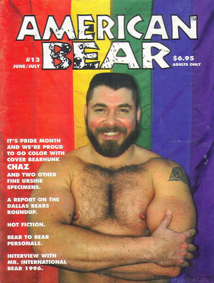 American Bear June 1996 magazine back issue American Bear magizine back copy 
