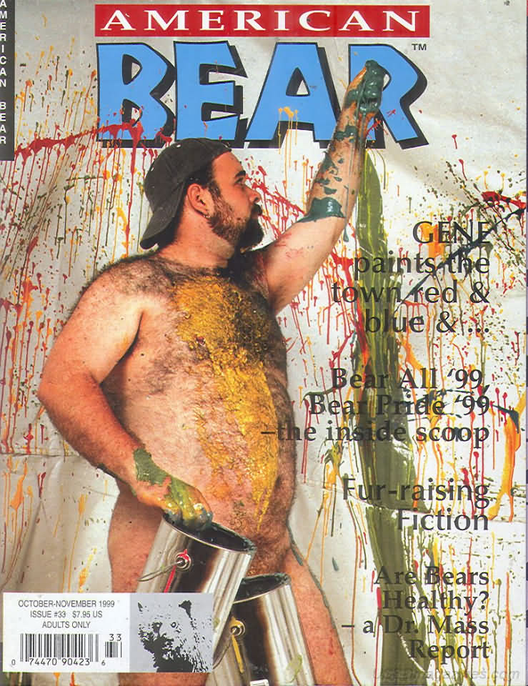 American Bear October 1999 magazine back issue American Bear magizine back copy 