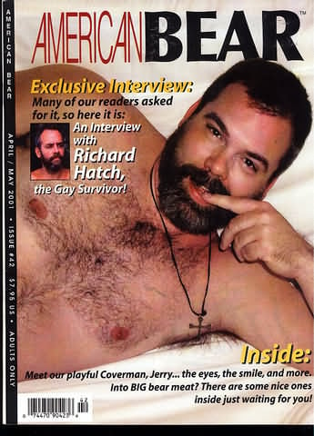American Bear April 2001 magazine back issue American Bear magizine back copy 