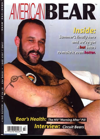 American Bear June 2001 magazine back issue American Bear magizine back copy 
