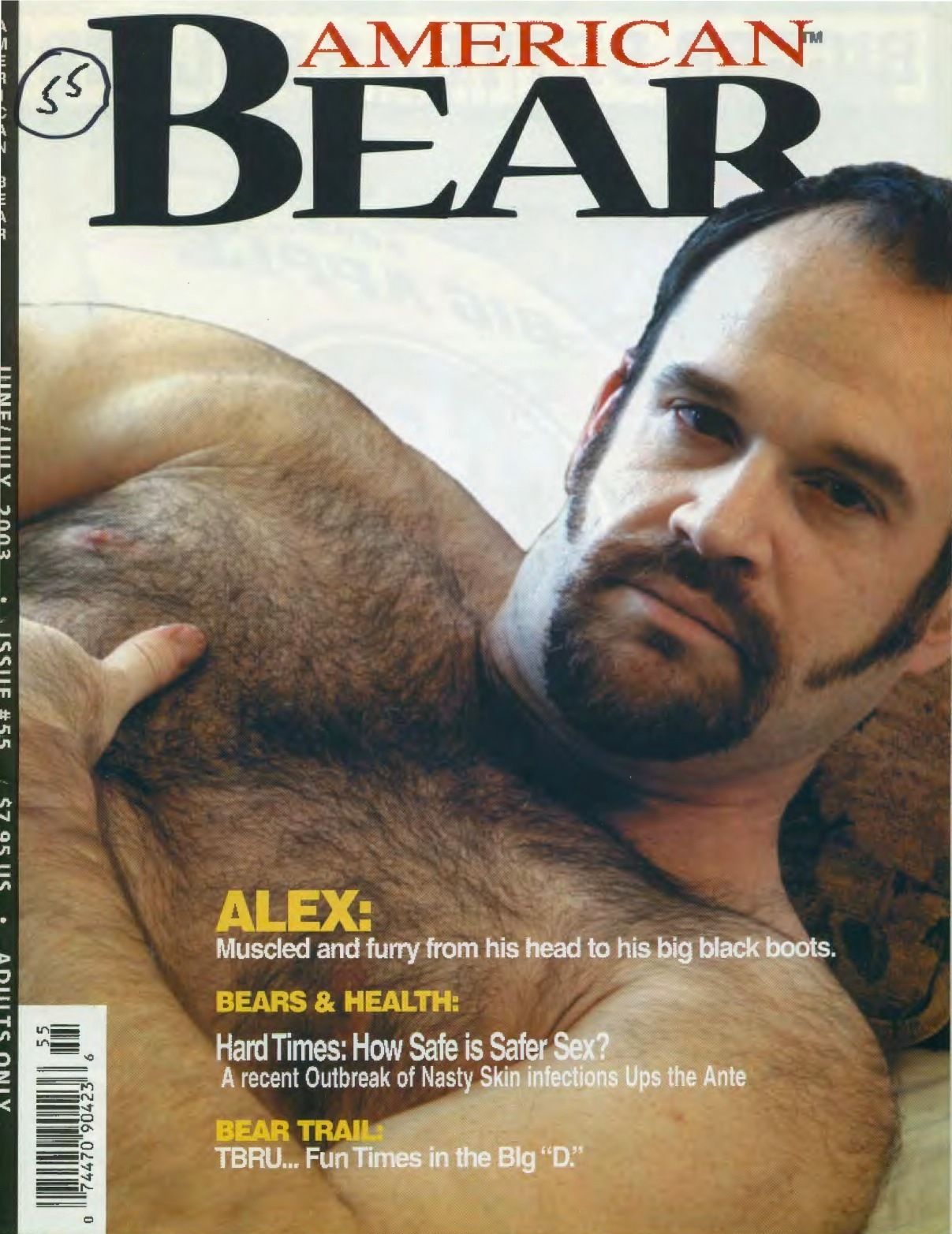 American Bear June 2003 magazine back issue American Bear magizine back copy 