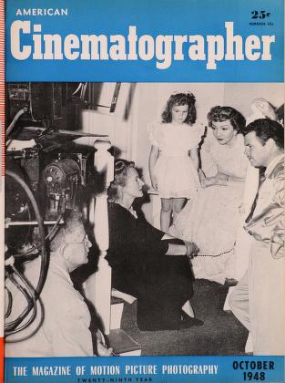 American Cinematographer October 1948, , The Magazine Of Motion Picture Photography