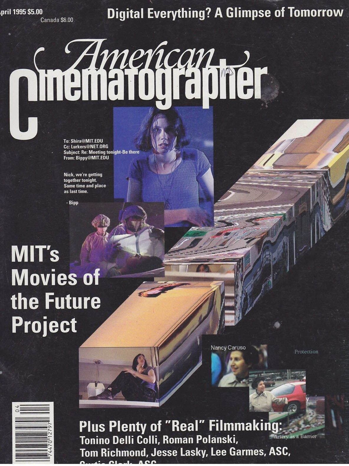American Cinematographer April 1995, , Digital Everything? A Glim