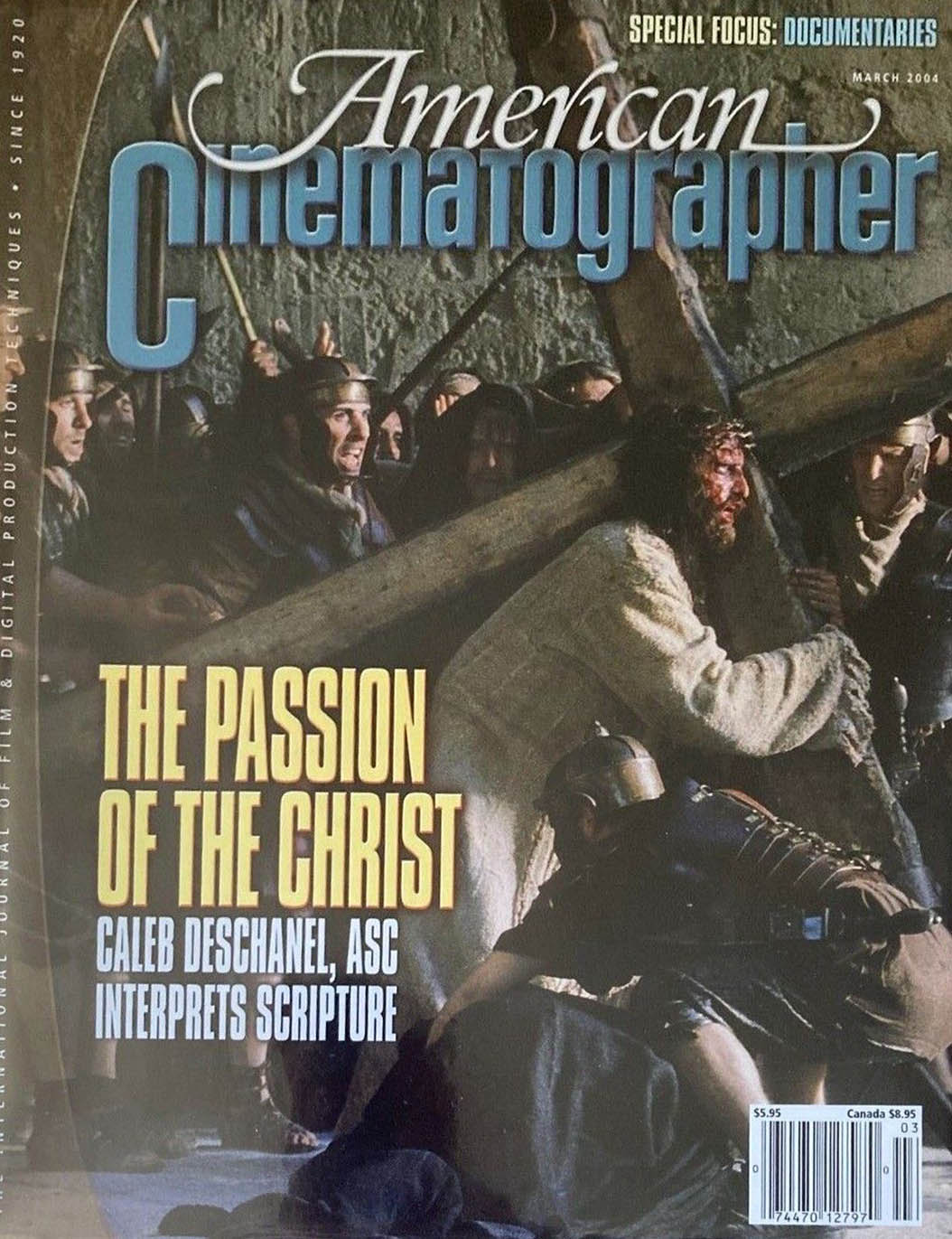 American Cinematographer March 2004, , Special Focus: Documentari
