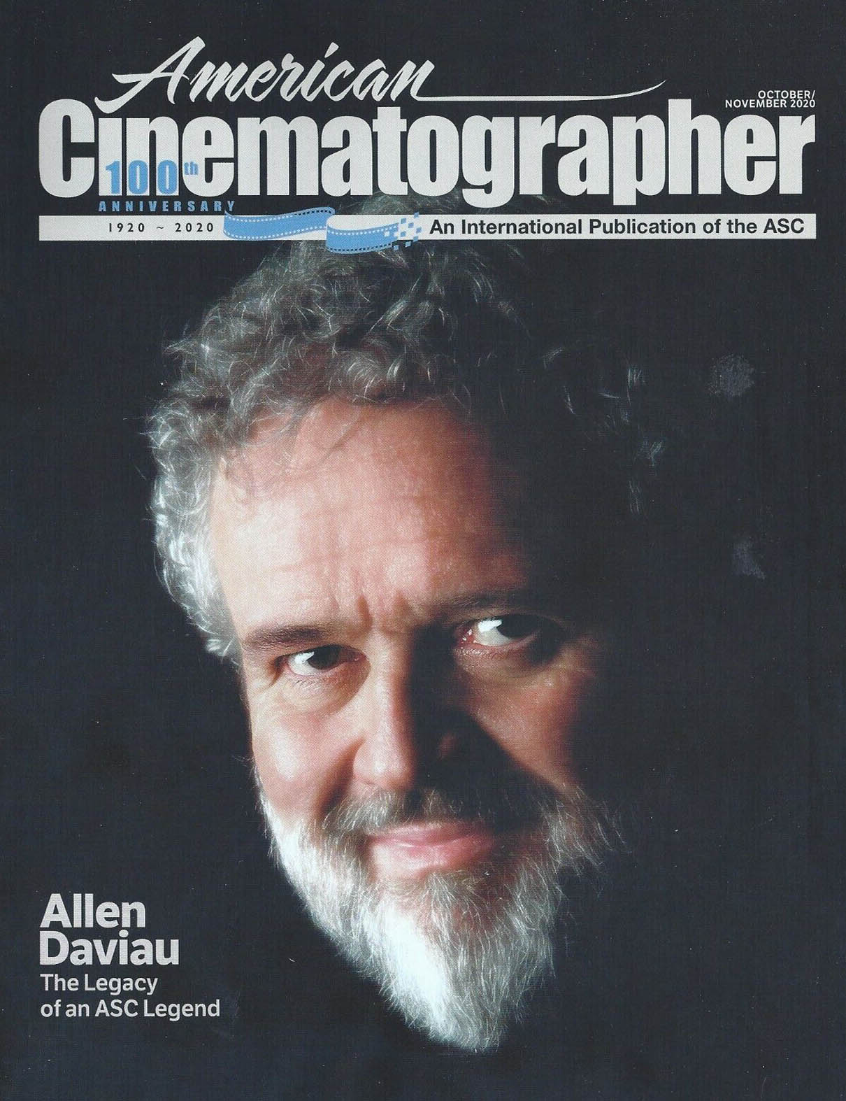 American Cinematographer October/November 2020, , Magazine, AC O