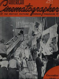American Cinematographer December 1941 Magazine Back Copies Magizines Mags