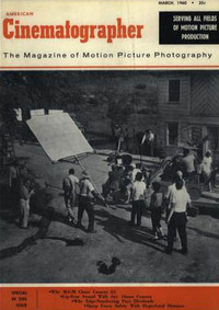American Cinematographer March 1960 Magazine Back Copies Magizines Mags