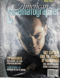 American Cinematographer October 2004 Magazine Back Copies Magizines Mags