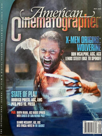 American Cinematographer May 2009 magazine back issue cover image