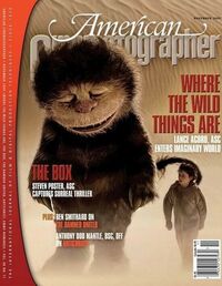 American Cinematographer November 2009 magazine back issue cover image