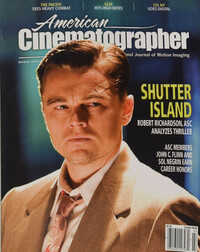 American Cinematographer March 2010 Magazine Back Copies Magizines Mags