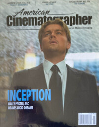 American Cinematographer July 2010 Magazine Back Copies Magizines Mags