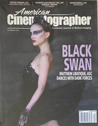 American Cinematographer December 2010 Magazine Back Copies Magizines Mags