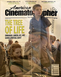 American Cinematographer August 2011 Magazine Back Copies Magizines Mags