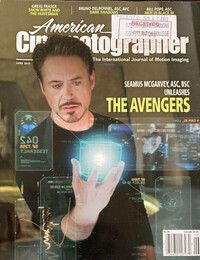 American Cinematographer June 2012 Magazine Back Copies Magizines Mags