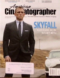 American Cinematographer December 2012 Magazine Back Copies Magizines Mags