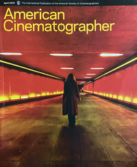 American Cinematographer April 2022 magazine back issue