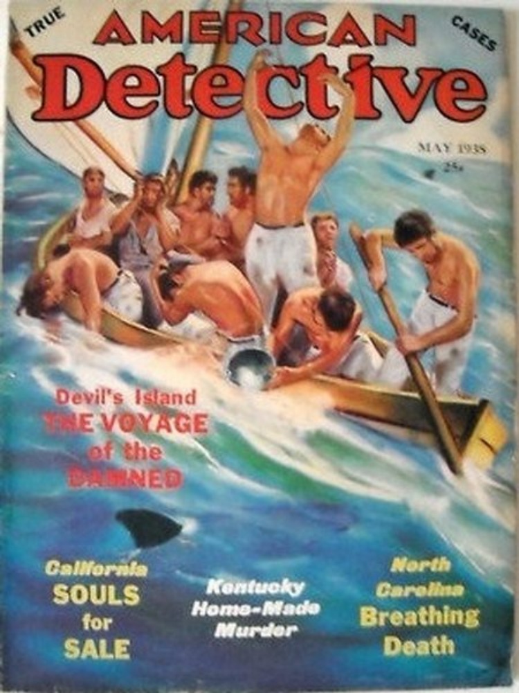 American Detective # 6, May 1938 magazine back issue American Detective magizine back copy 