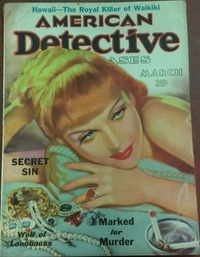 American Detective # 4, March 1938 magazine back issue