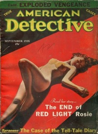 American Detective September 1938 magazine back issue
