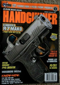 American Handgunner January/February 2022 magazine back issue