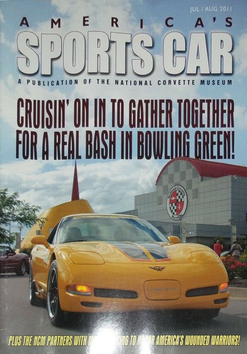 America's Sports Car July/August 2011 magazine back issue America's Sports Car magizine back copy 