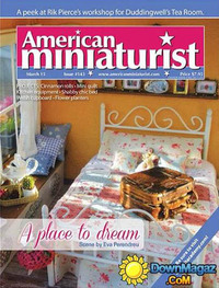 American Miniaturist # 143, March 2015 magazine back issue