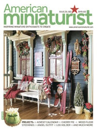 American Miniaturist # 233, December 2022 magazine back issue