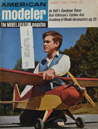 American Modeler June 1967 magazine back issue